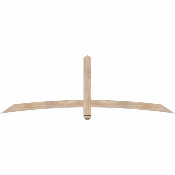 Ekena Millwork Bellingham Smooth Timber Gable Bracket, Douglas Fir, 84"W x 28"H x 3 1/2"D x 3 1/2"F, 8/12 Pitch GBW084X28X0404BEL00SDF - main